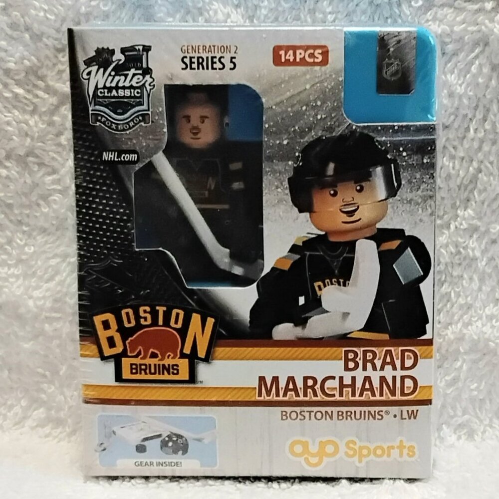 3/$45 Sealed 2016 NHL Brad Marchand Mini Figure Gen 2 Series 2 by OYO Sports!!